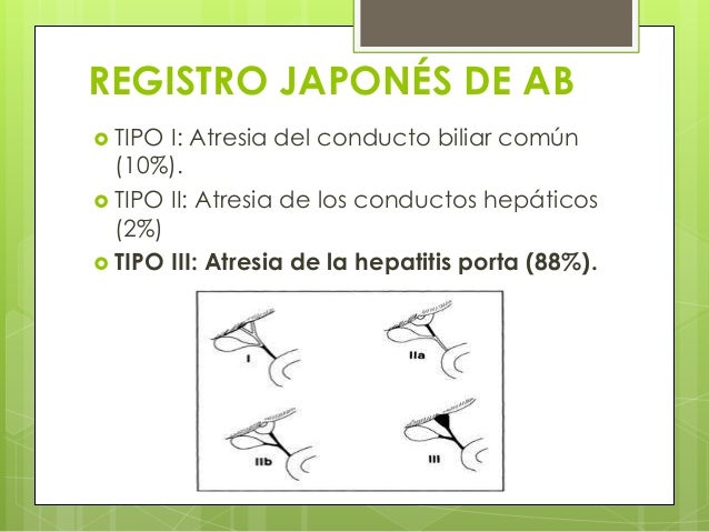 atresia de vias biliares extrahepaticas